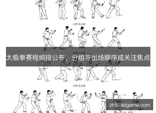 太极拳赛程编排公布，分组与出场顺序成关注焦点